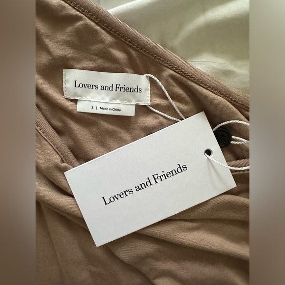 NWT - Revolve Lovers and Friends - Bradley Bodysuit in Brown - Size Small - Picture 3 of 7